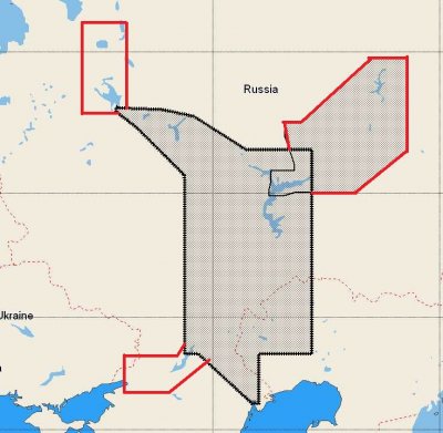 Карта C-MAP RS-210 река Волга от Рыбинска до Астрахани